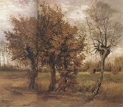 Vincent Van Gogh Autumn Landscape with Four Trees (nn04) oil painting picture wholesale